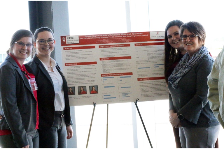 Megan Bailey, Brilynn Roberts and Shelby Wasson