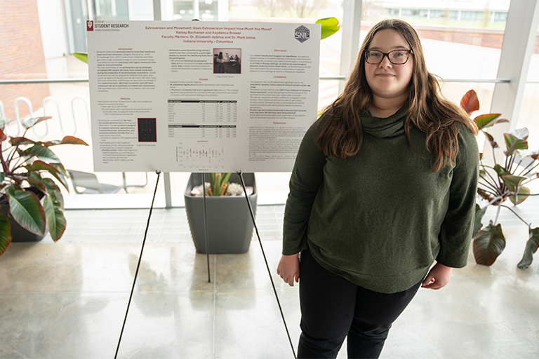 Kelsey Buchanan at OSR Exhibition