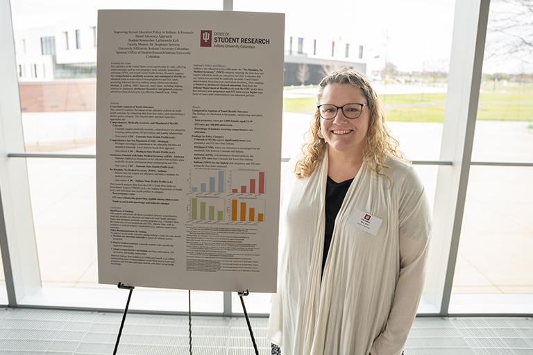 LaShawnda Kirk at OSR Exhibition