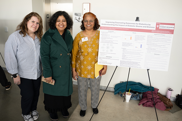 Shyamala and Deborah Roach