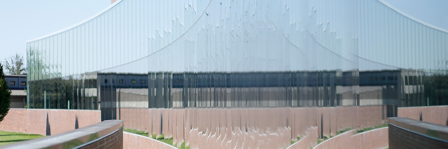 Photo of the windows at the Columbus Learning Center